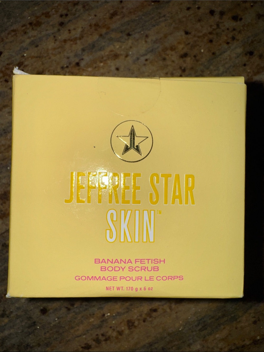Jeffree Star Skin Banana Fetish Body Cream Scrub  (NIB sealed Cult Fav Status )